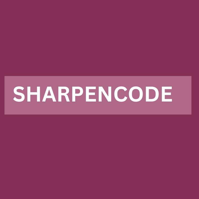 Sharpen Code