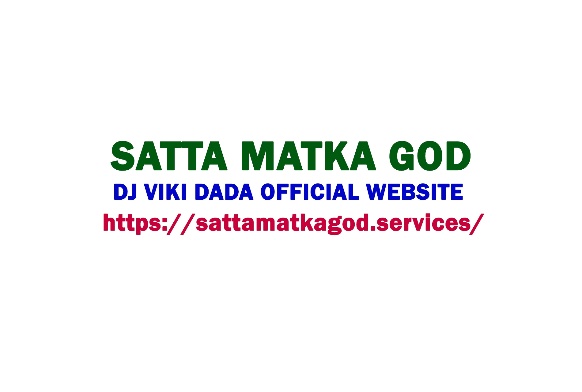 Satta Matka  God